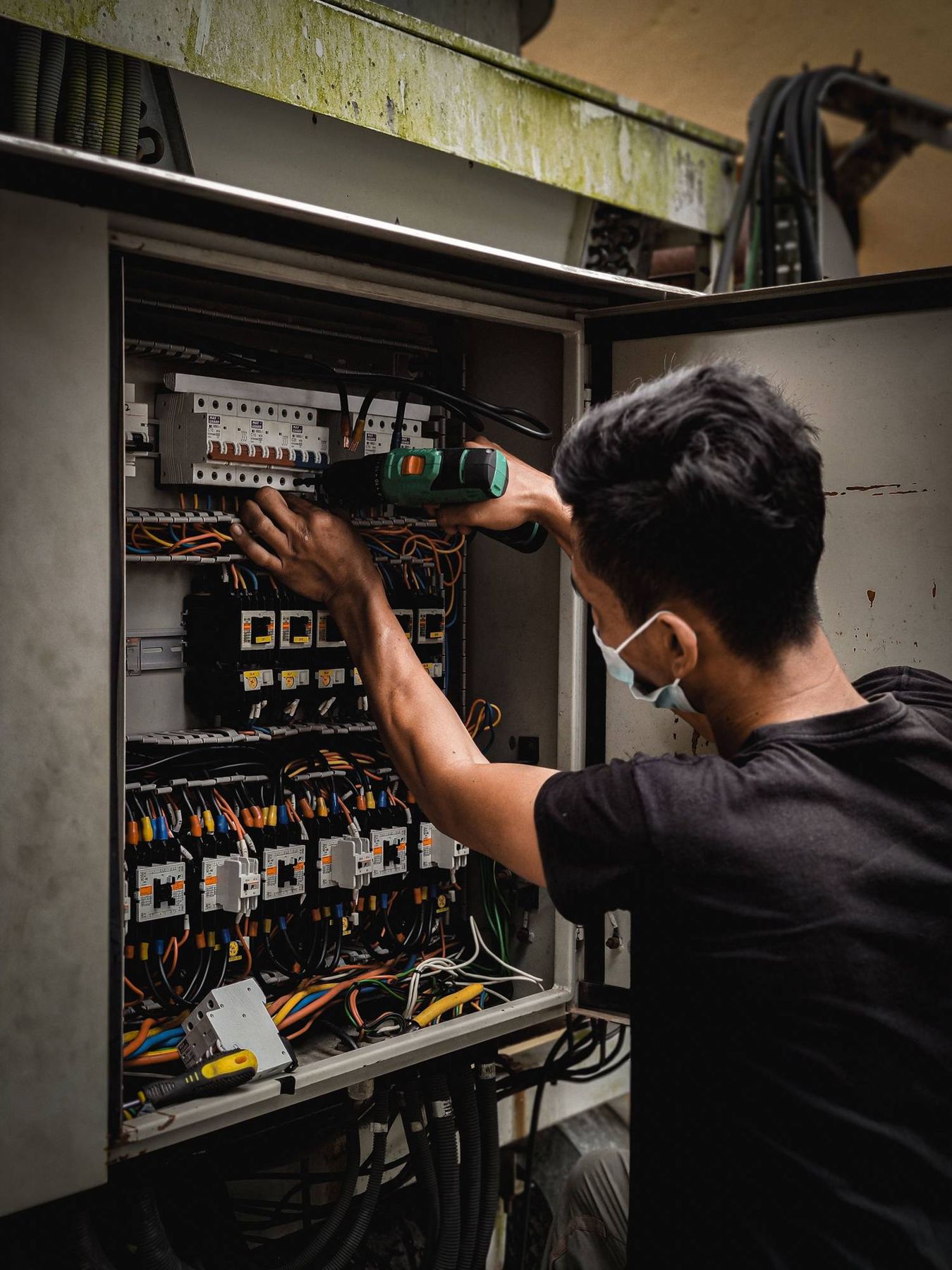 Marine electrical control panel